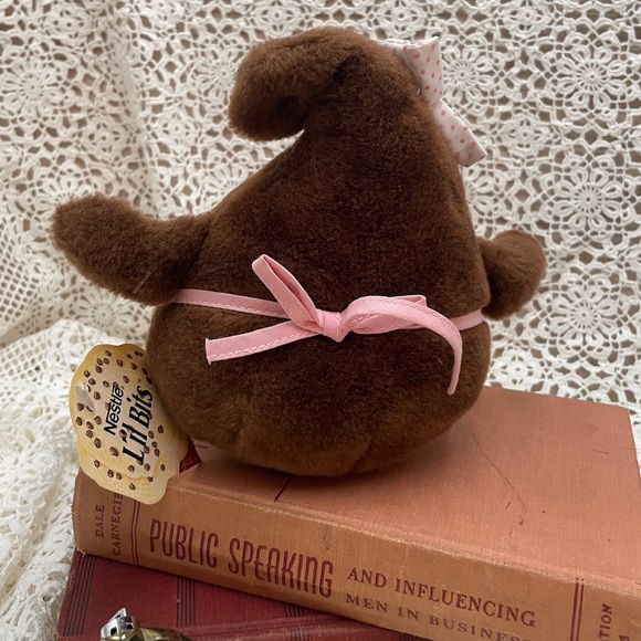 Vintage (1980s) Nestlé Lil’ Bit Plush Stuffed Toy, 80s Gift Chocolate Lover - Picture 6 of 6
